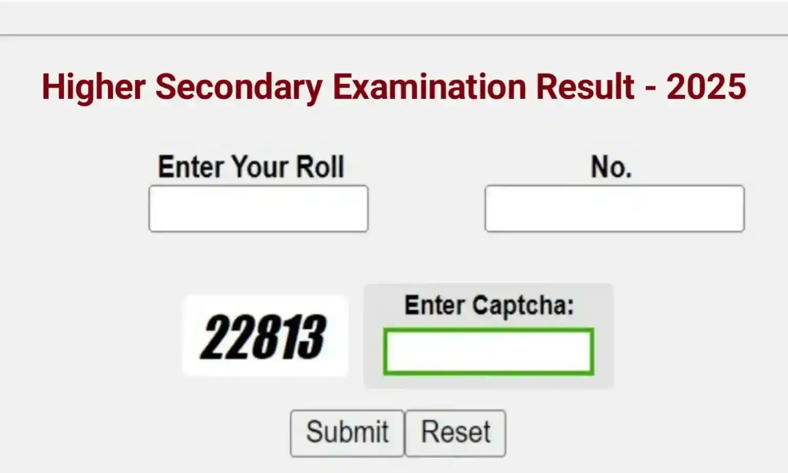 WBCHSE Result 2025 Check